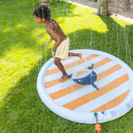 Squalo tropicale | tappeto gioco acquatico multicolore ø 150 cm