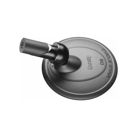Busch + Müller Busch Müller specchietto rotondo nel manubrio 80mm nero
