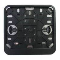 Porta della targa per la moto pvc sdraiato