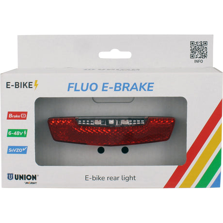 Union fanale posteriore ebike fluo e-brake con. rotto.