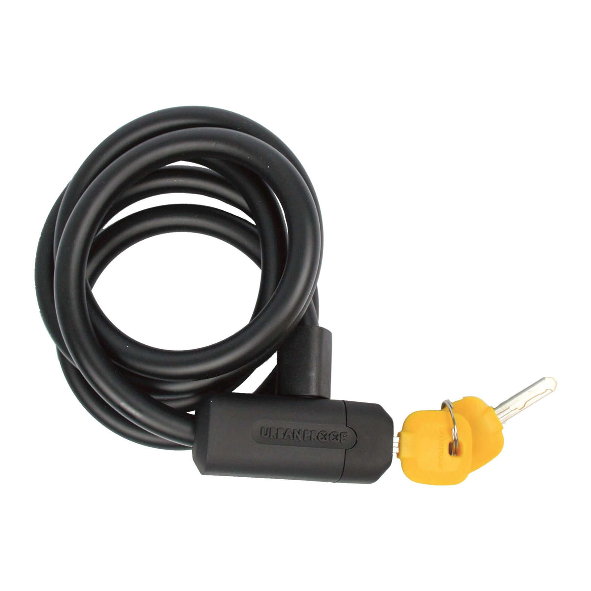 Lock a spirale urbano -resistente 12mm*150 cm nero
