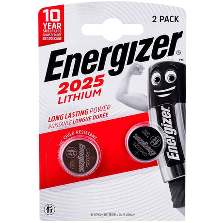 Batteria Enerdis energizer litio 3v cr2025 blister (2pz)