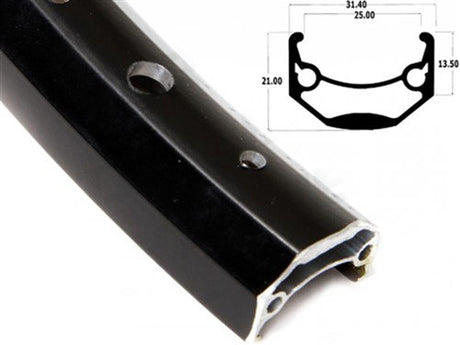 Cerchio Ryde 26 pollici 559 andra 40 nero 36