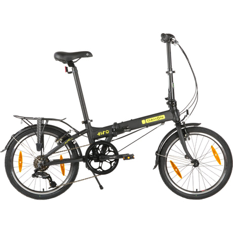 Bicicletta pieghevole Buzaglo Dahon 20 colpi 6 vel. deragliatore V-Brakes passo (nero opaco)
