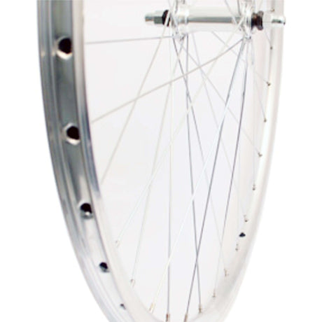 Roland Voorwiel 28 fisso Alu V-Profile Silver Zink SPK