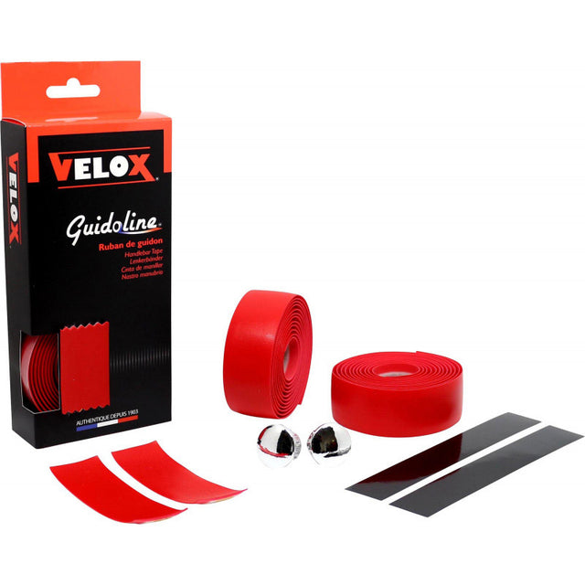Nastro manubrio Velox classico rosso (2pz)