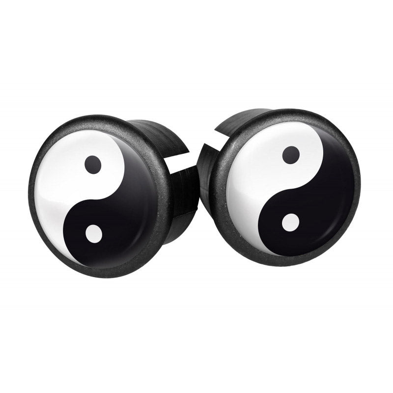 Tappo manubrio Velox yin yang (2pz)