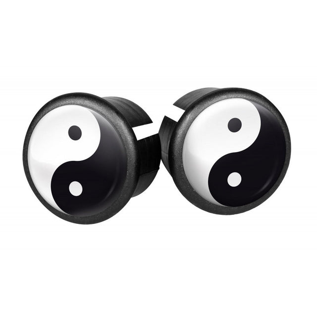 Tappo manubrio Velox yin yang (2pz)