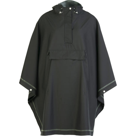 Weathergoods poncho svedese imbris nero m