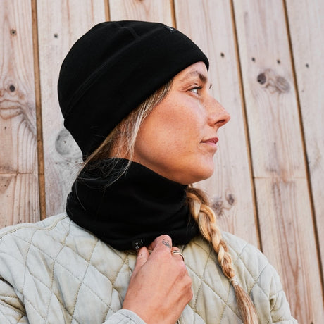 Weathergoods Sweden Beanie Merino Cappello Nero S M