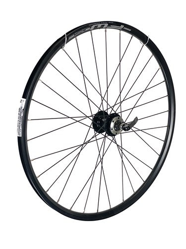 Ruota anteriore rodi 26x1.75 freno a disco nero 6 buche
