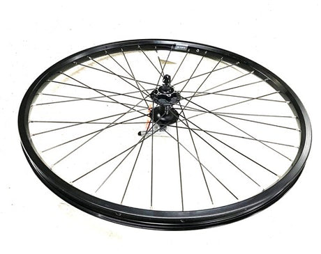 Ruota anteriore Roland 28 pollici 622 nera freno a disco e-bike 6 fori andra 40