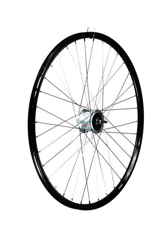 Ruota anteriore 28 pollici 622 mozzo nero -dynamo rollerbrake spaak 13