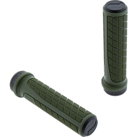 Maniglia Widek set the flow alu lock-ring nero verde