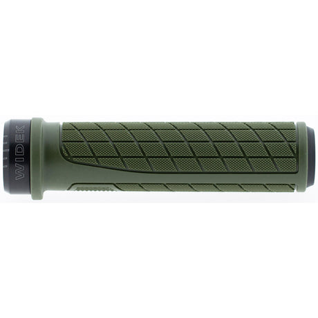 Maniglia Widek set the flow alu lock-ring nero verde
