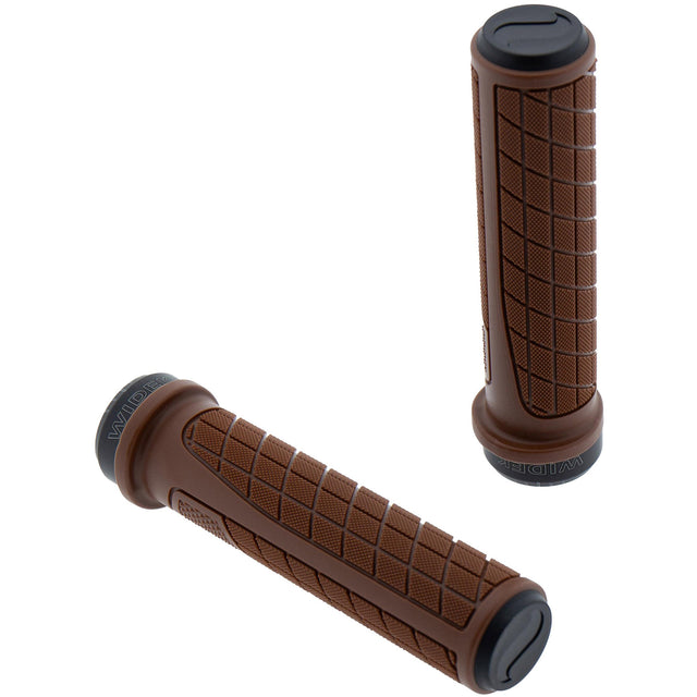 Maniglia Widek set the flow alu lock-ring nero marrone