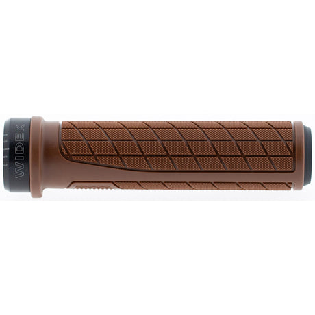 Maniglia Widek set the flow alu lock-ring nero marrone