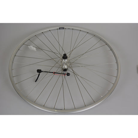 Ruota posteriore Roland 700c forcellino cass.8 9v chrina silver