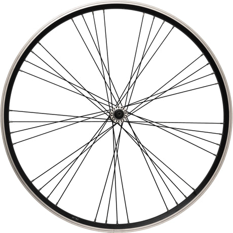 Ruota anteriore in velox 28 M240 Acciaio inossidabile 9x4 - Spaak Nero