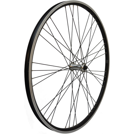 Ruota anteriore in velox 28 M240 Acciaio inossidabile 9x4 - Spaak Nero