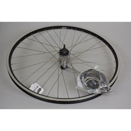 Ruota posteriore Roland 28 nexus 3v rn zac 2000 raggi acciaio inox nera