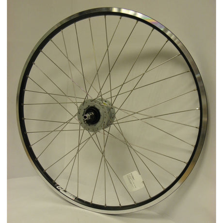 Ruota anteriore Roland 26-1.75 559 zac19 mozzo nero din. freno a rullo sp.14 in acciaio inox