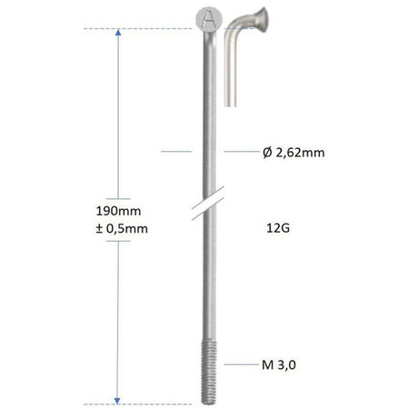 ALPINA SPAAK ZINK 12-302 senza argento per capezzoli (144st)