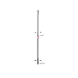 Raggi Alpina zinco 13-286 senza nipplo argento (144pz)