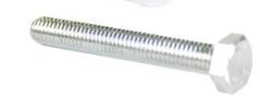 Xtrabike Bolt Esagono M6X45 Acciaio inossidabile