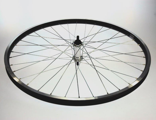 Bike fun kids ruota anteriore 26x1.75 alluminio nero