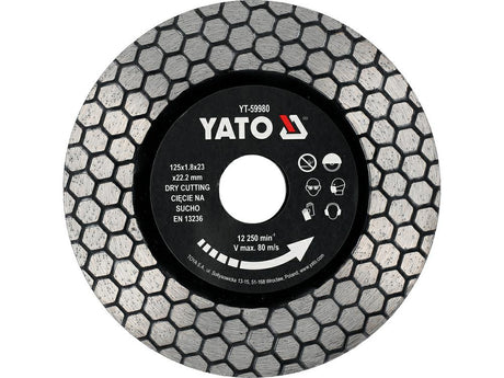 Yato een griekse en granieten schild 125mm
