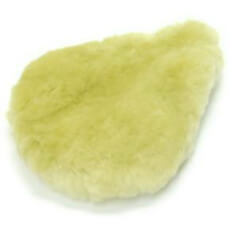 Pelle di pecora da sella una medusa. Univ.naturel (super beige)