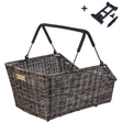 Cestino Basil cento rattan effetto marrone (mik)