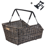 Cestino Basil cento rattan effetto marrone (mik)