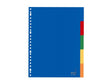 Linguette Kangaroo - a4 - pp 120 micron - 23 fori - Linguette colorate da 5 pezzi