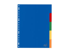 Linguette Kangaroo - a4 - pp 120 micron - 23 fori - Linguette colorate da 5 pezzi