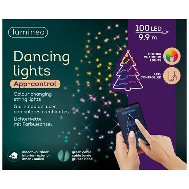 Lumineo Controllo app luci natalizie 100 LED