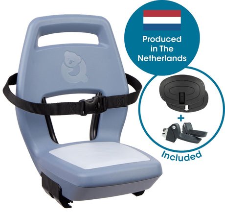 Widek b.v. Sedile posteriore qibbel junior 6+ portapacchi blu