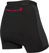 Boxer da donna imbottito progettato da Endura con clickfast