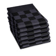 Ddddd strofinaccio barbecue 65x65 antracite da 6 pezzi