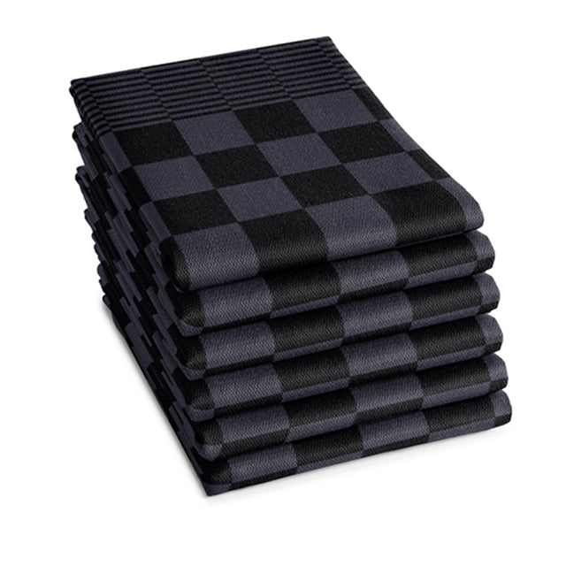 Ddddd strofinaccio barbecue 65x65 antracite da 6 pezzi