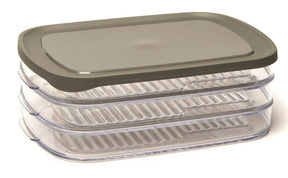 Set 3 pezzi portacarne in plastica Dbp