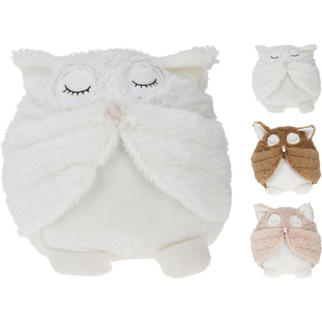 Fermaporta home styling gufo 18x16x20cm 3 assortiti