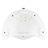 Lampada Glow Five LED UV doppia da 48W bianca
