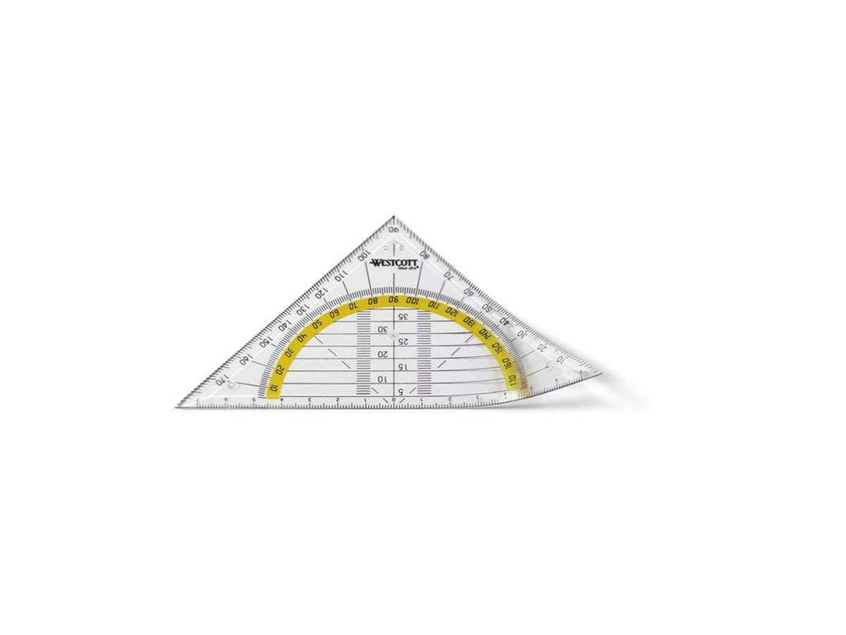 Westcott set quadrato flessibile 14 cm in sacchetto di plastica