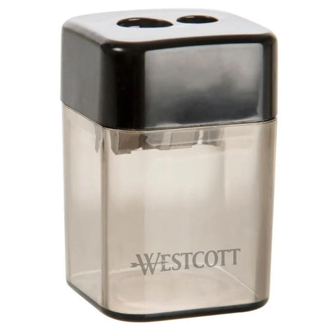 Temperamatite doppio in plastica nera Westcott