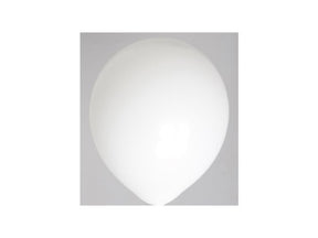 Palloncini Globos rotondi bianchi busta da 100 pz