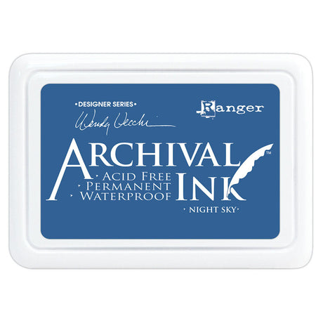 Ranger ink ranger • crea cielo notturno con inchiostro d'archivio artistico