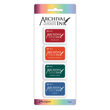 Ranger ink ranger • kit mini tampone di inchiostro d'archivio 1