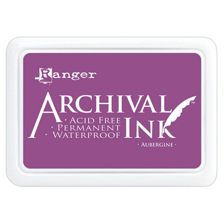 Ranger ink ranger • tamponi di inchiostro d'archivio melanzana